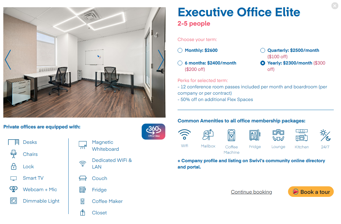 Executive Office Elite at Swivl Queen Mary